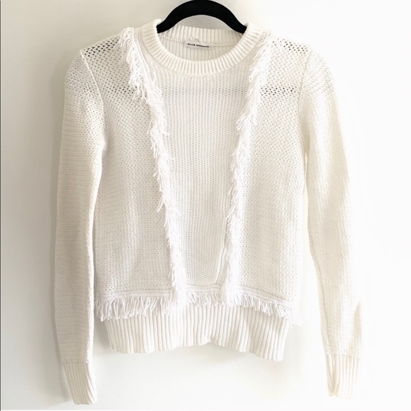 Club Monaco Sweaters - CLUB MONACO Martuska Fringe Sweater